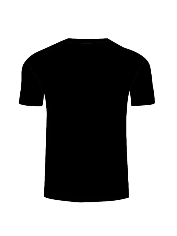 Hot sale Men's Skeleton Graphic Print T-shirt For Summer, Trendy Casual Short Sleeve tshirts For Males - Image 2